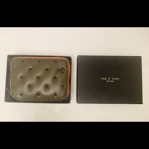 Rag & Bone - Leather Dot Zipper Wallet